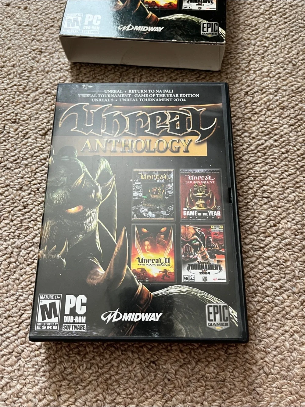 Unreal Anthology PC Game - Black Edition by Midway